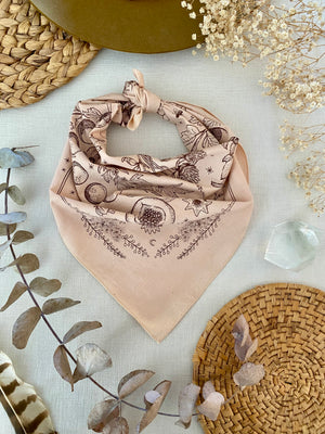 Bandana | Lady Herbs | Tea-Dyed