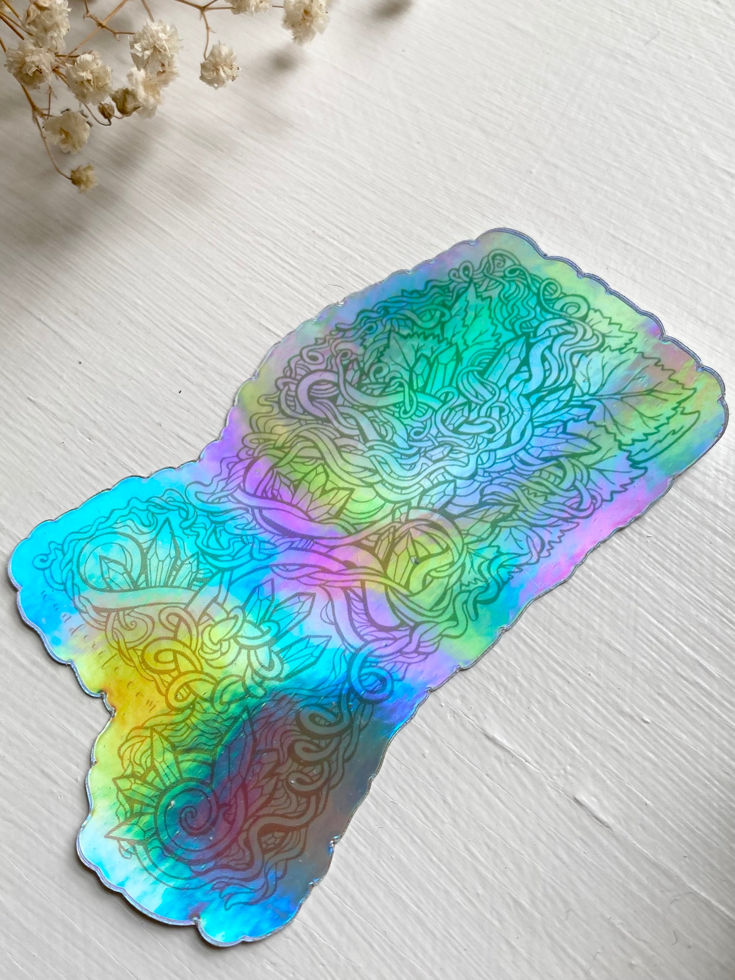 Mississippi Crystals Holographic Sticker